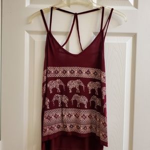 Charlotte Ross Bogo style shirt.